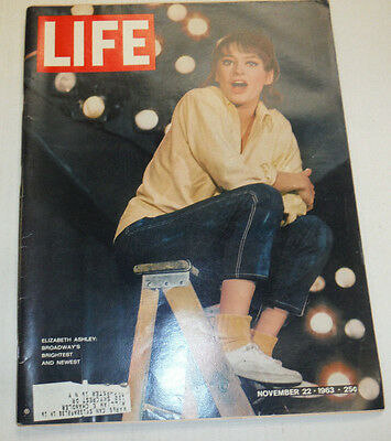 Life Magazine Elizabeth Ashley Bobby Baker November 1963 122814R