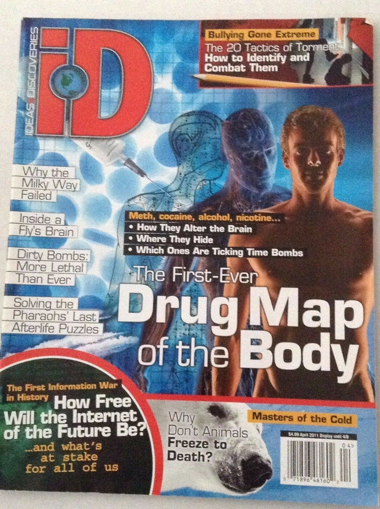 Ideas & Discoveries Magazine Drug Map Of The Body April 2011 121916rh