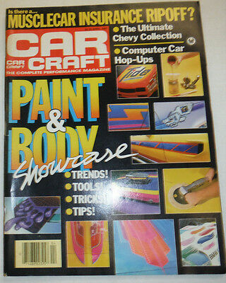 Car Craft Magazine Paint & Body Tools & Tricks April 1987 NO ML 022615r