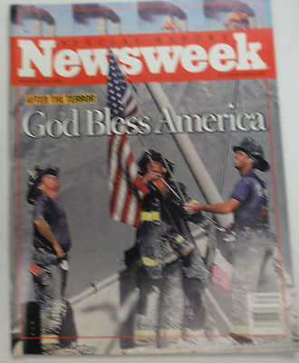 Newsweek Magazine God Bless America September 2001 NO ML 012215R