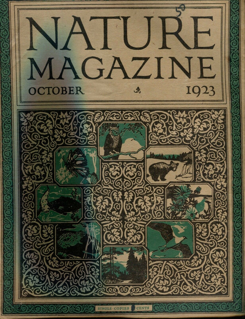 Nature Magazine October 1923 VG No ML 020917jhe