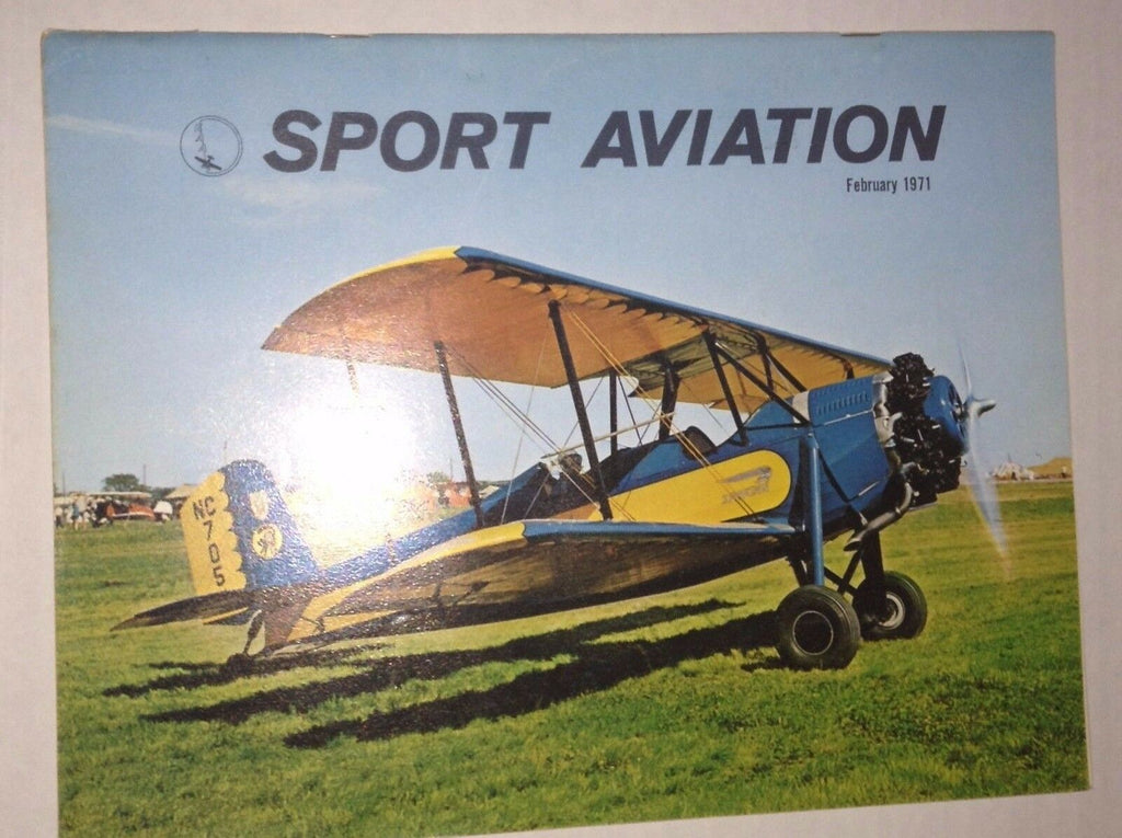 Sport Aviation Magazine Thorpe T-18 February 1971 010417RH