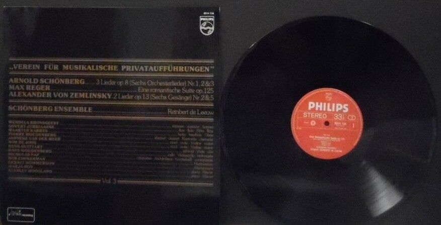 Verein Fur Musikalische Privatauffuhrungen vinyl 6514-134 010519LLE