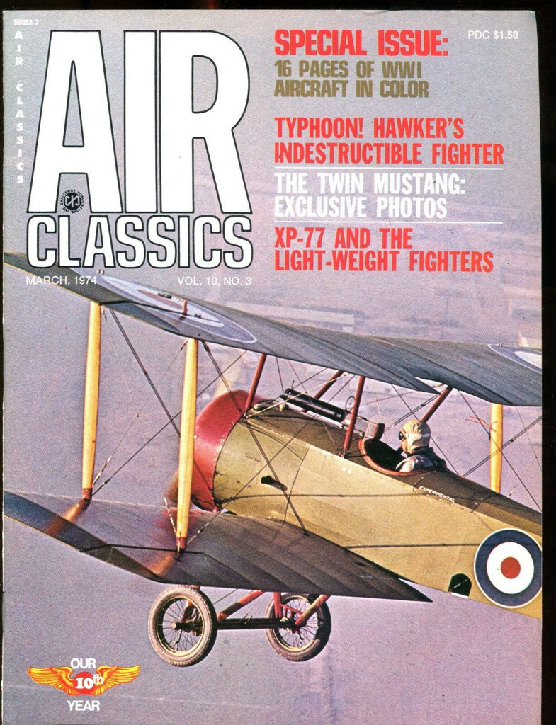 Air Classics Magazine March 1974 The Twin Mustang EX No ML 120816jhe