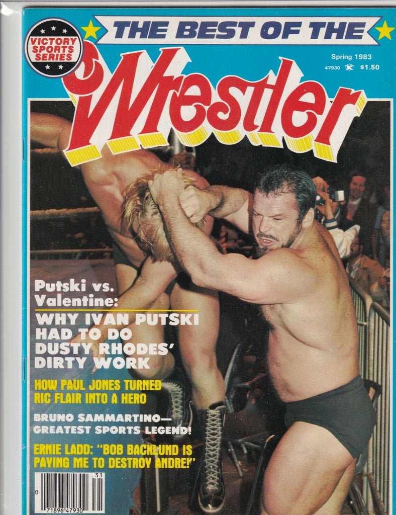 The Wrestler Magazine Best Of Issue Putski Vs Valentine Spring 1983 061719nonr