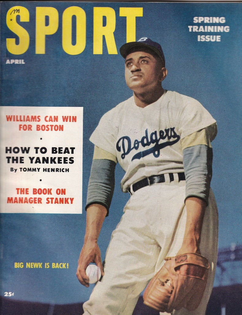 Sport Magazine Ted Williams Big Kewk Back April 1954 NO ML 073119nonr