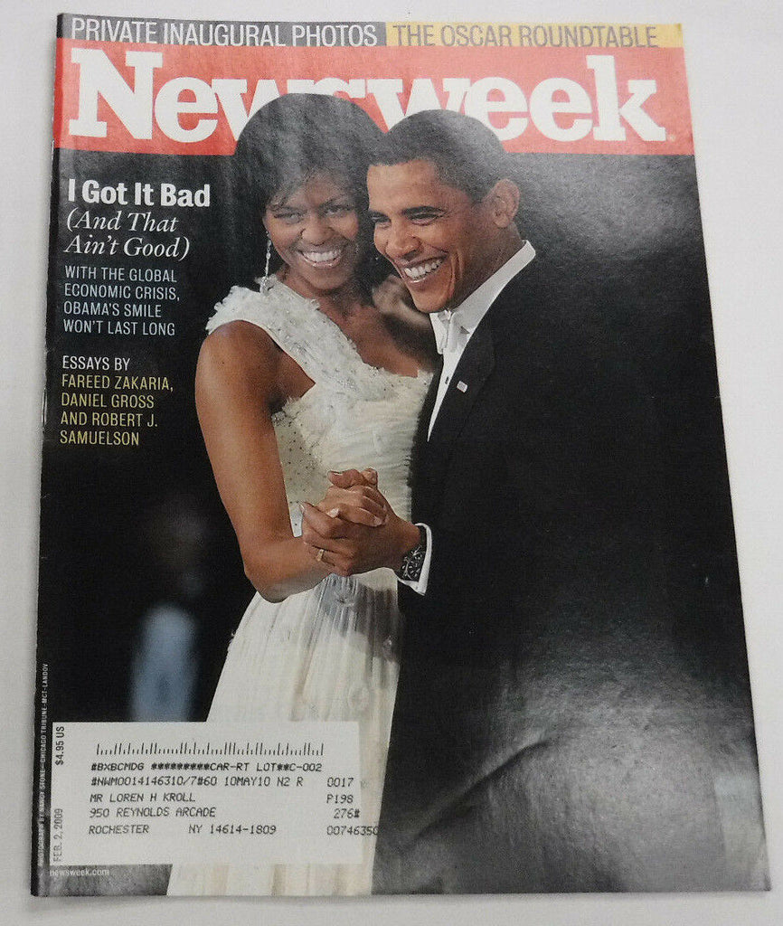 Newsweek Magazine Barack And Michelle Obama February 2, 2009 101816R