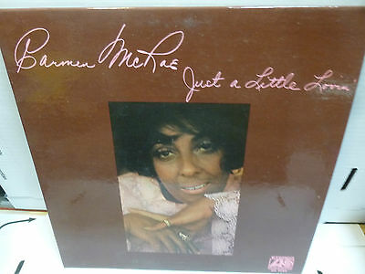 33RPM Vinyl Record: Carmen McRae Just a Little Lovin' Atlantic SD 1568 VG+