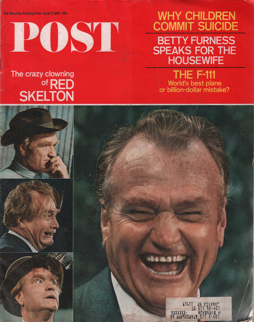 Post June 17 1967 Red Skelton Betty Furness 040720DBE