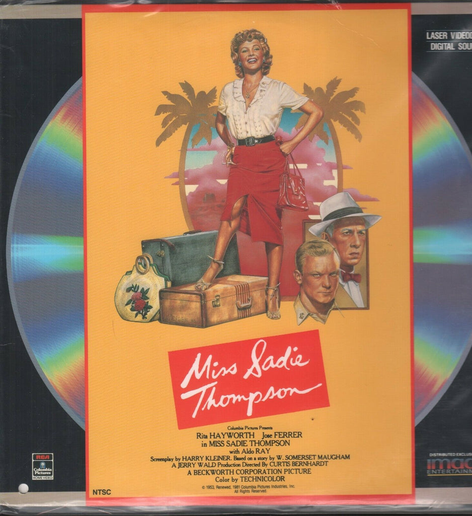Miss Sadie Thompson Extended Play RCA Columbia 1987 Laser Disc 110618AMLD