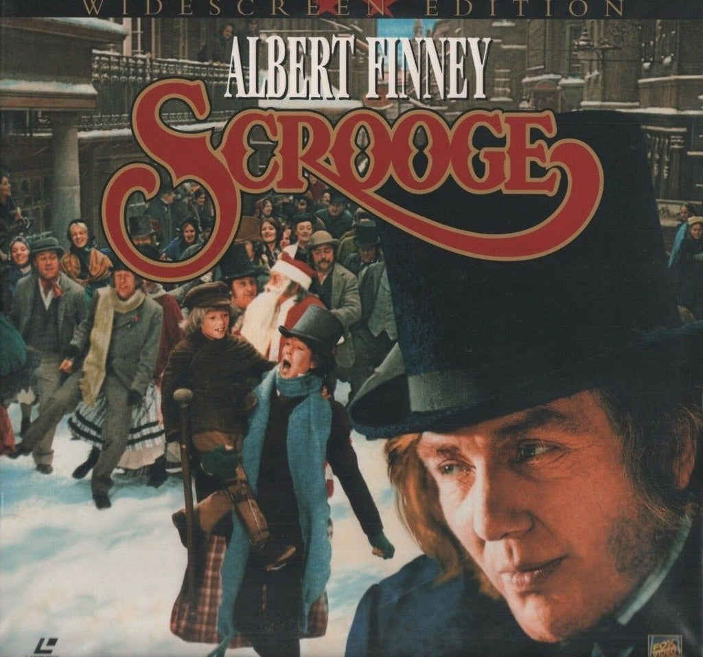 Albert Finney Scrooge Widescreen FOX CX1995 7126-85 Laserdisc 083018LD