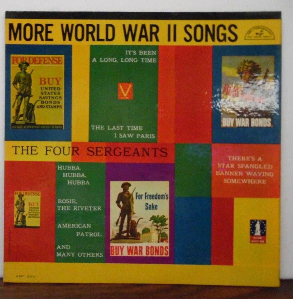 More World War II Songs vinyl ABA-250 042918LLE