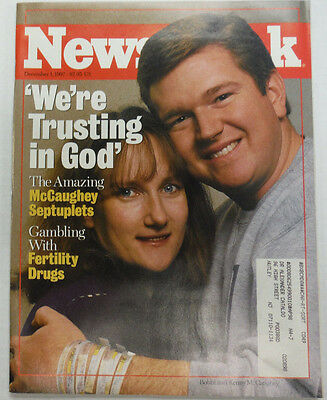 Newsweek Magazine McCaughey Septuplets December 1997 042215R