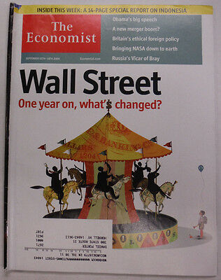 The Economist magaze Wall Street What Changed September 2009 051815R