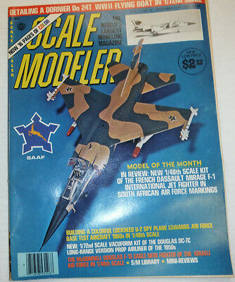 Scale Modeler Magazine French Dassault Mirage F-1 December 1978 040915R