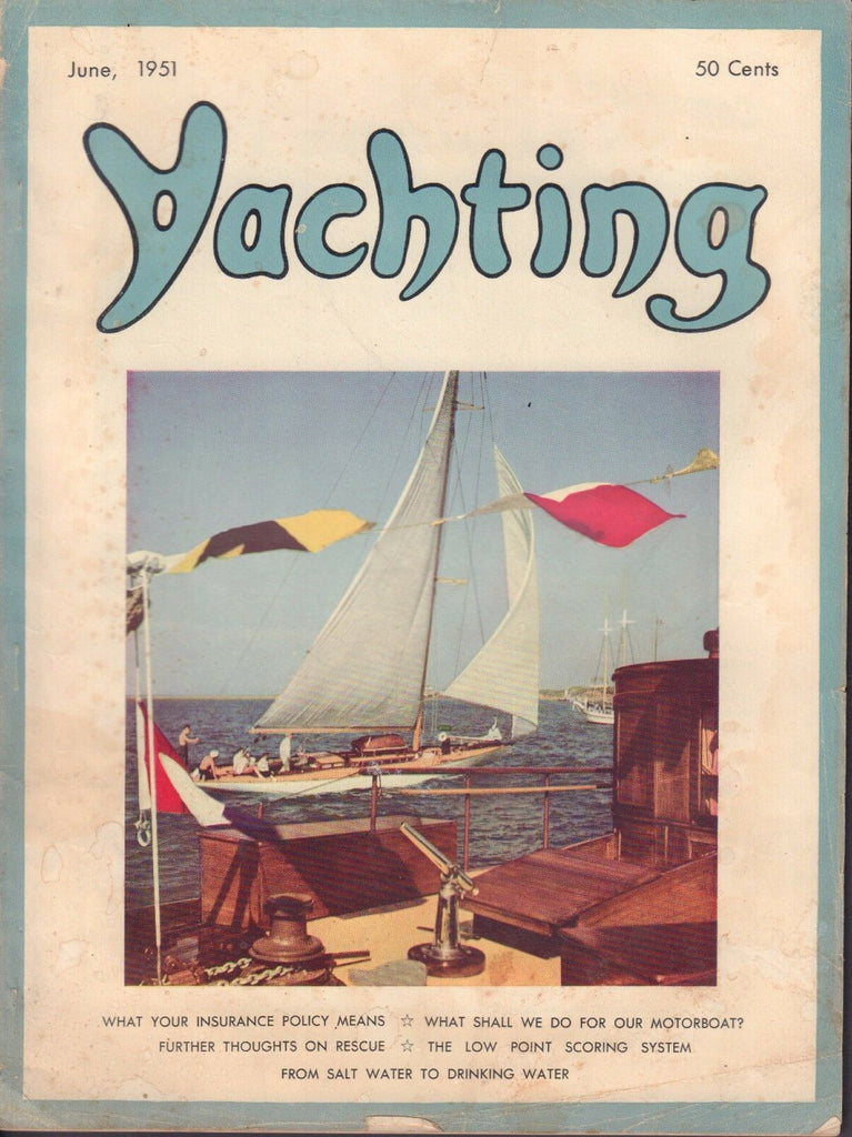 Yachting June 1951 The Low Point Scoring System 032217nonDBE