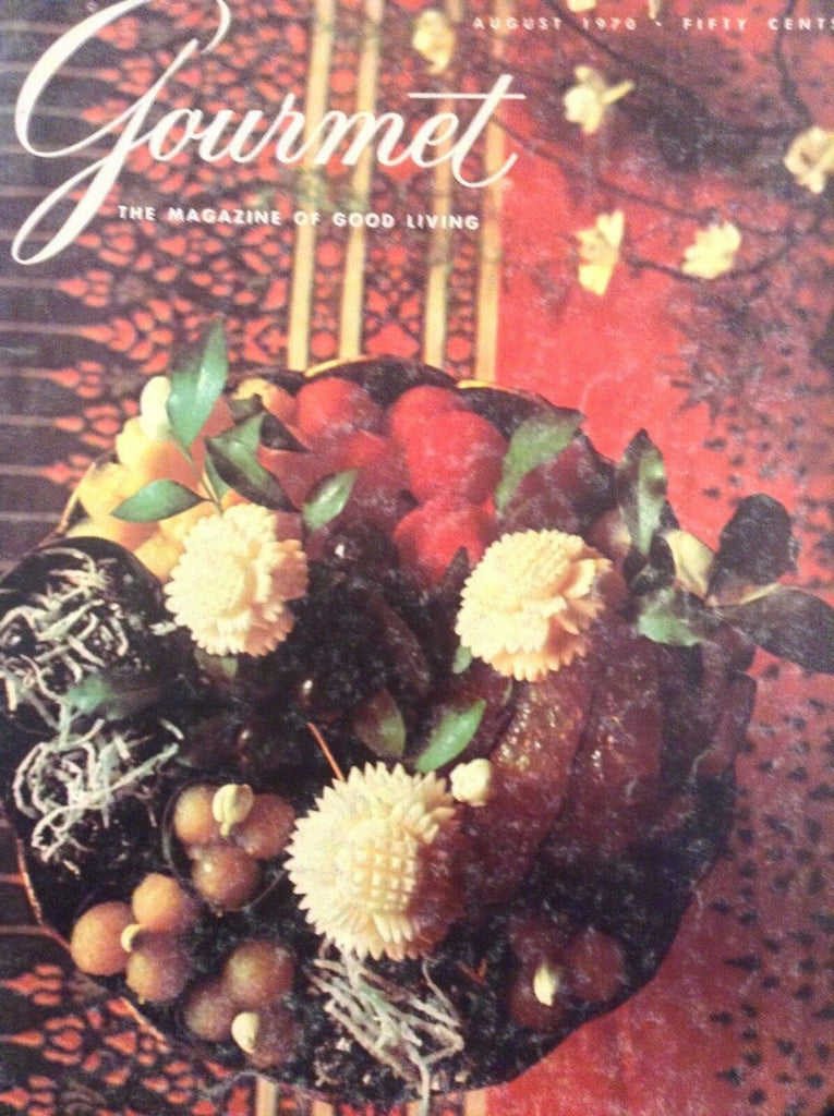 Gourmet Food Magazine Oregon Reminiscence August 1970 110318nonrh