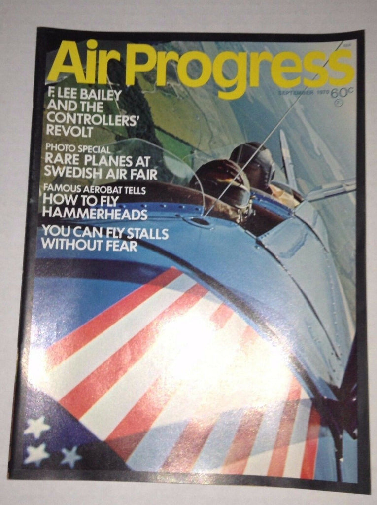 Air Progress Magazine F. Lee Bailey & Controllers Revolt September 1970 010417RH