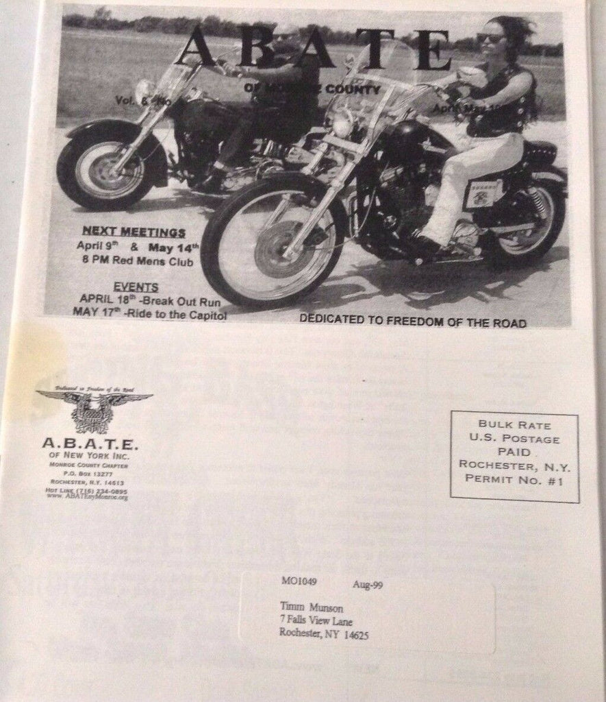 Abate Magazine Break Out Run April/May 1999 073017nonrh