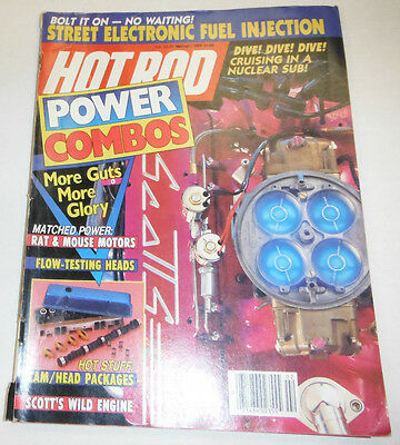 Hot Rod Magazine Power Combos Flow-Testing Heads February 1989 081214R2