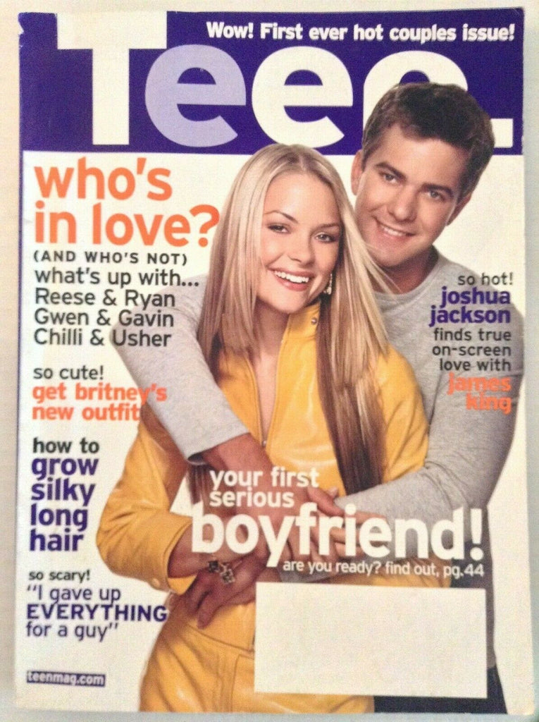 Teen Magazine Joshua Jackson James King April 2002 032719nonrh