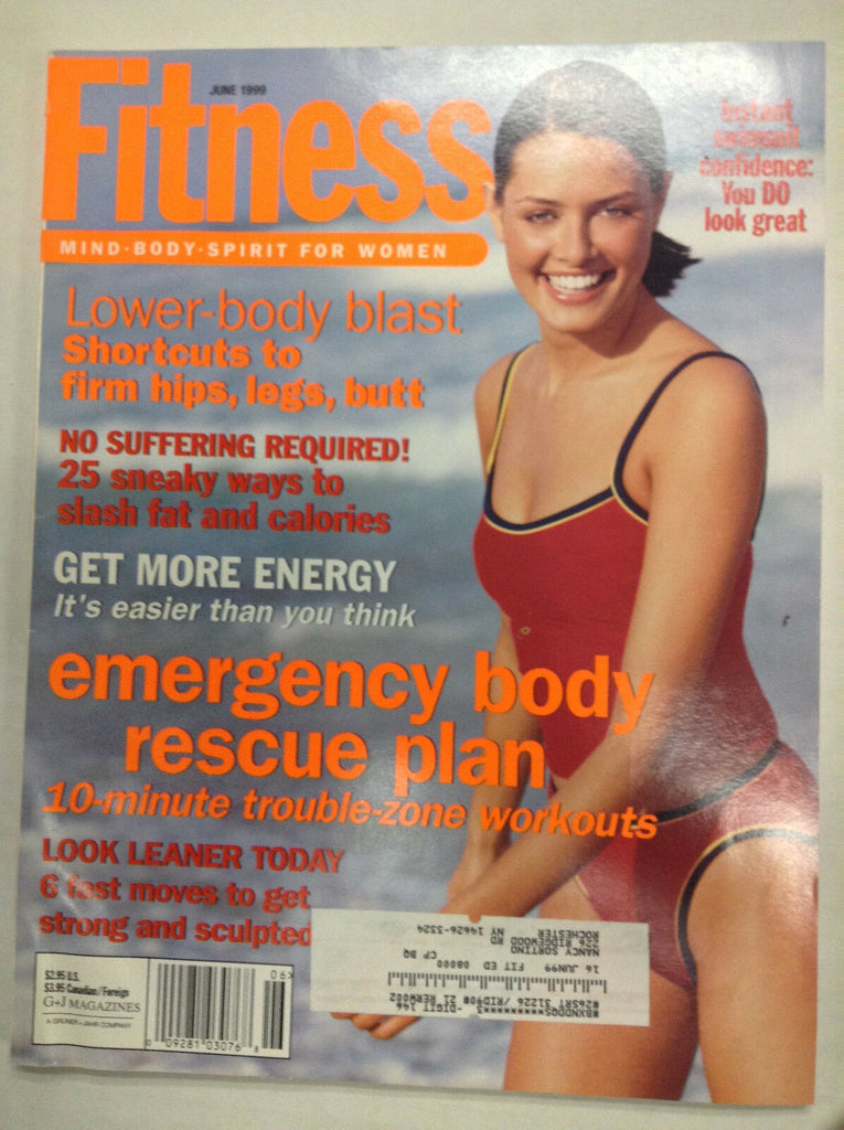 Fitness Magazine Lower Body Blast Shortcuts June 1999 081017nonrh