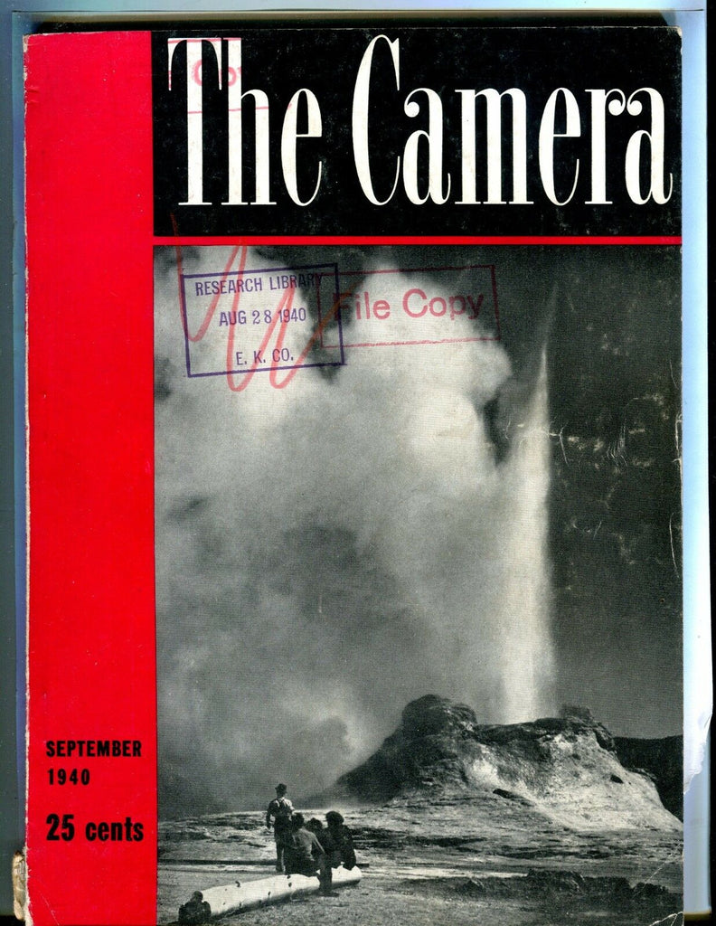 The Camera Magazine September 1940 Elmer Onstatt GD 042617nonjhe