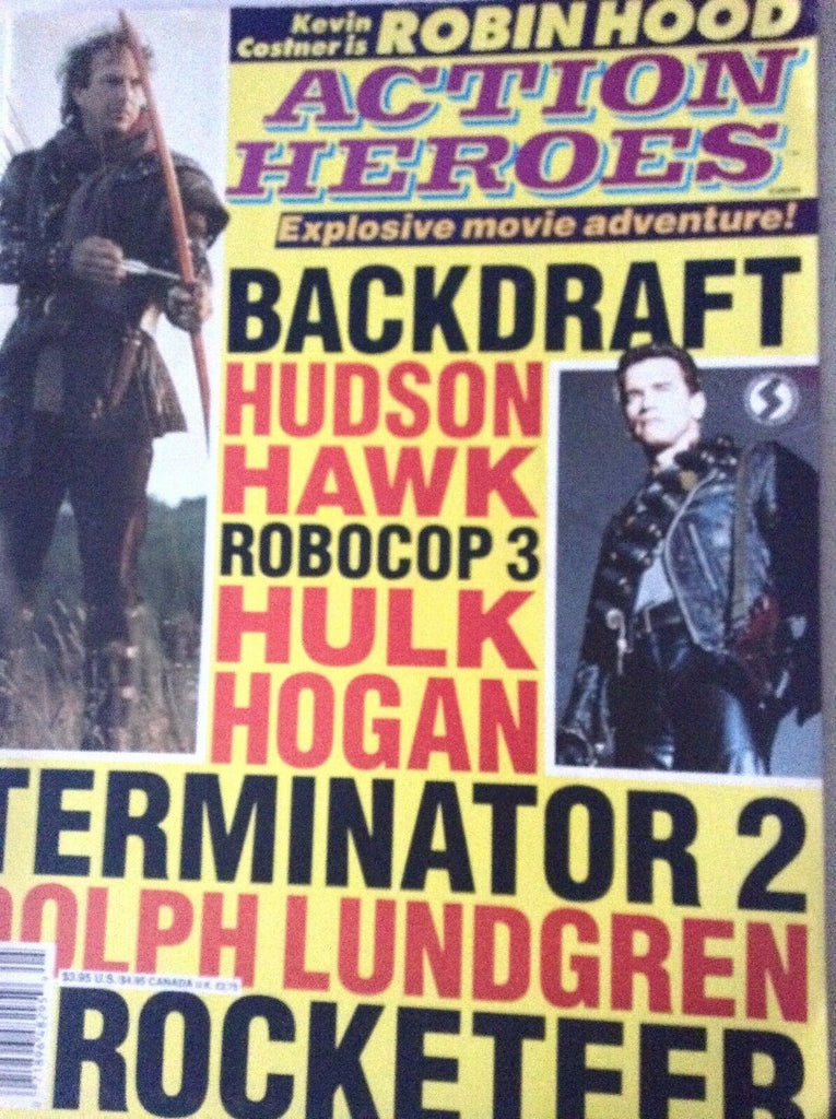 Action Heroes Magazine Backdraft Hudson Hawk 1991 082217nonrh