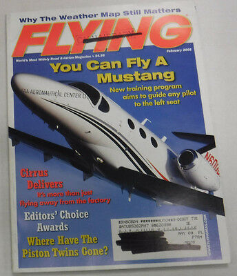 Flying Magazine New Training Program Fly A Mustang February 2008 FAL 082115R2