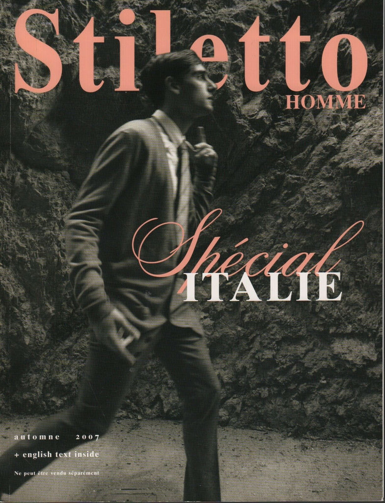 Stiletto Homme French Fashion Magazine Autumn 2007 Italian Special 060118DBF