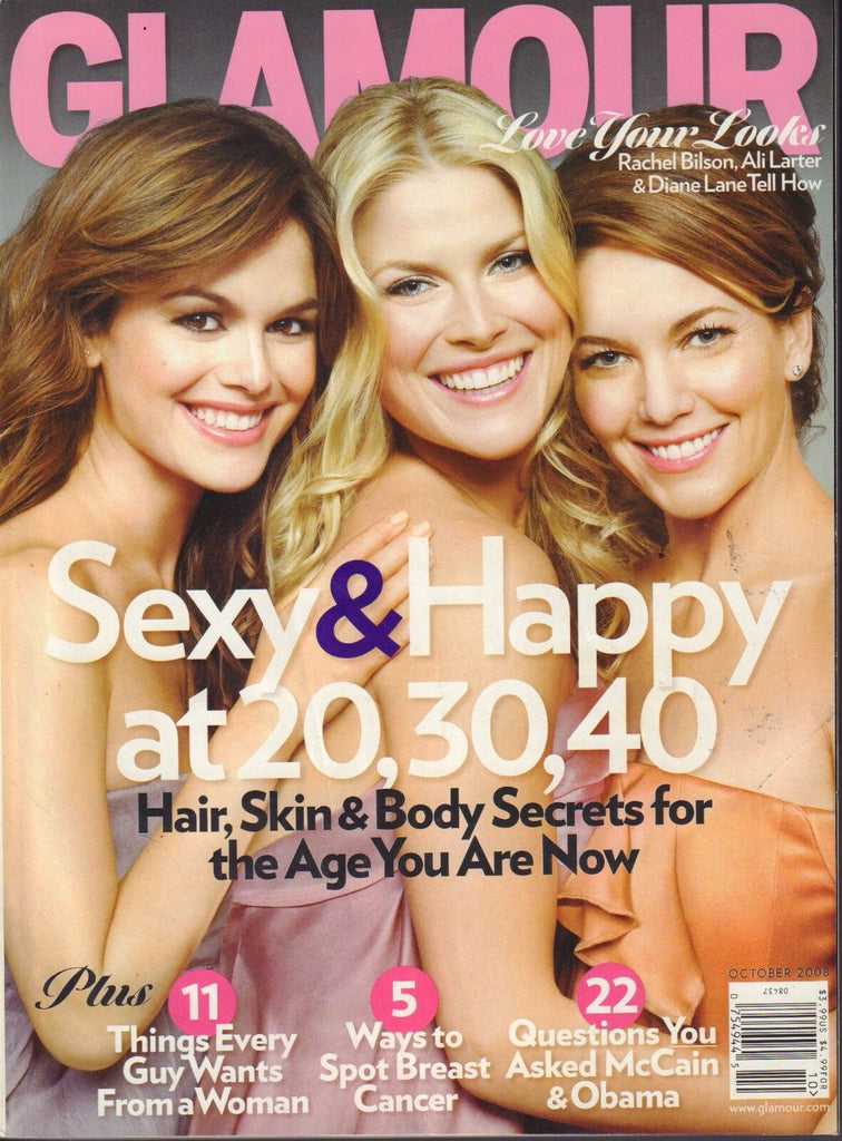 Glamour October 2008 Diane Lane, Ali Larter 040717nonDBE