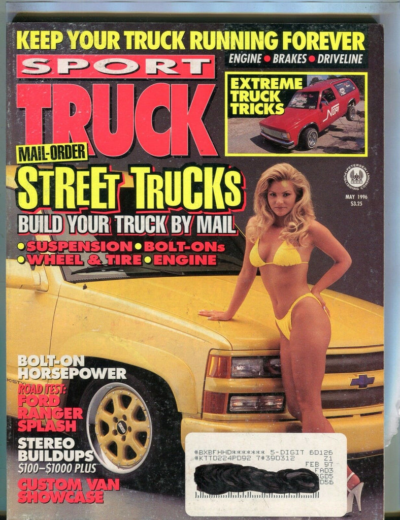 Sport Truck Magazine May 1996 Street Trucks EX w/ML 042017nonjhe