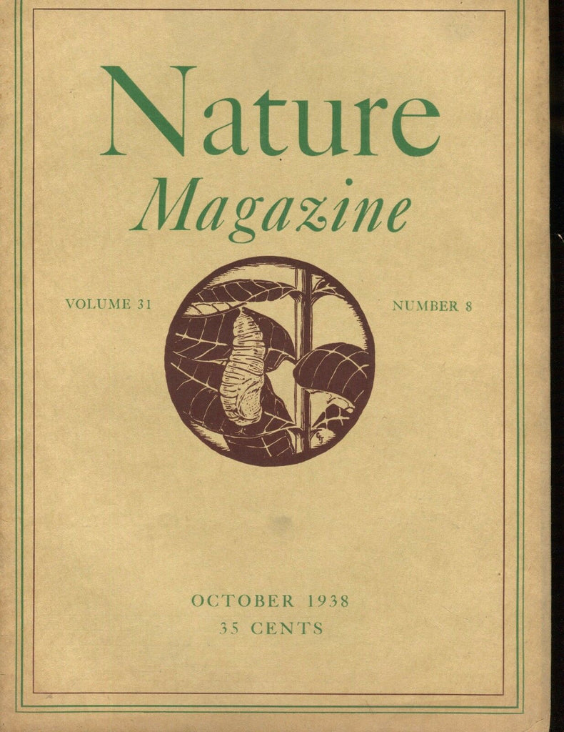 Nature Magazine October 1938 VG No ML 020617jhe