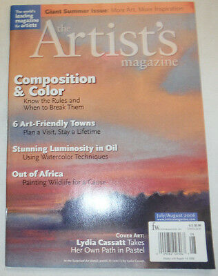 The Artist's Magazine Composition & Color Art-Friendly Towns July 2006 021315R2