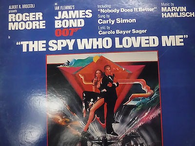 THE SPY WHO LOVED ME ORIGINAL MOTION PICTURE SOUNDTRACK 33RPM 020216 TLJ