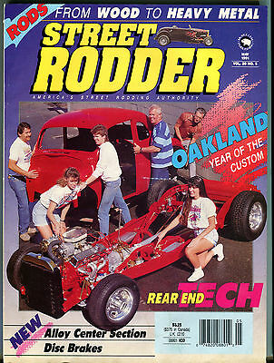 Street Rodder Magazine May 1991 Oakland Year of the Custom EX 010816jhe