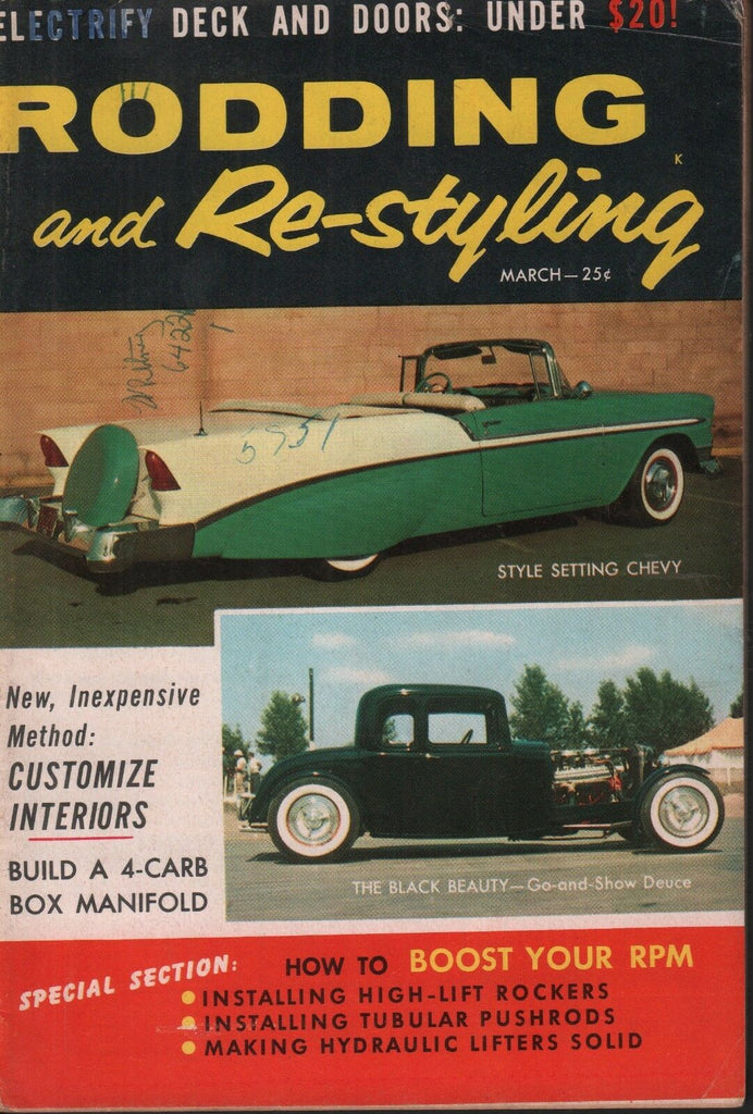 Rodding and Re-Styling March 1958 William James Sam Joosten 082118DBE