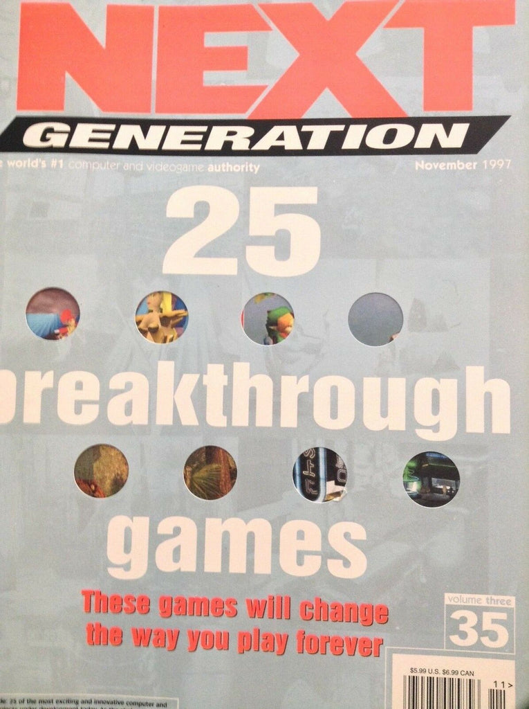 Next Generation Magazine 25 Breakthrough Games November 1997 070518nonrh