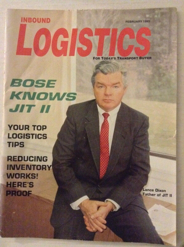 Inbound Logistics Magazine Lance Dixon JIT II February 1993 040119nonrh