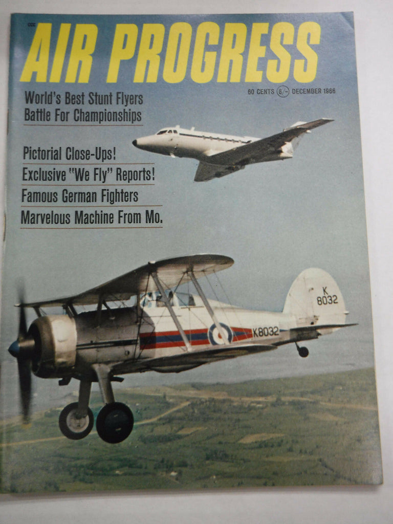 Air Progress Plane Magazine World's Best Stunt Flyers December 1966 121416R