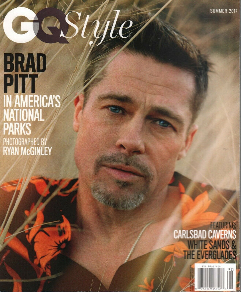 GQ Style Men's Fashion Summer 2017 Brad Pitt by Ryan McGinley 031320AME