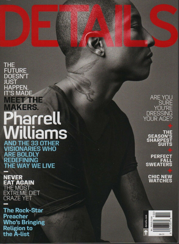 Details October 2013 Pharrell Williams Carl Lentz Aziz Ansari 052418DBF