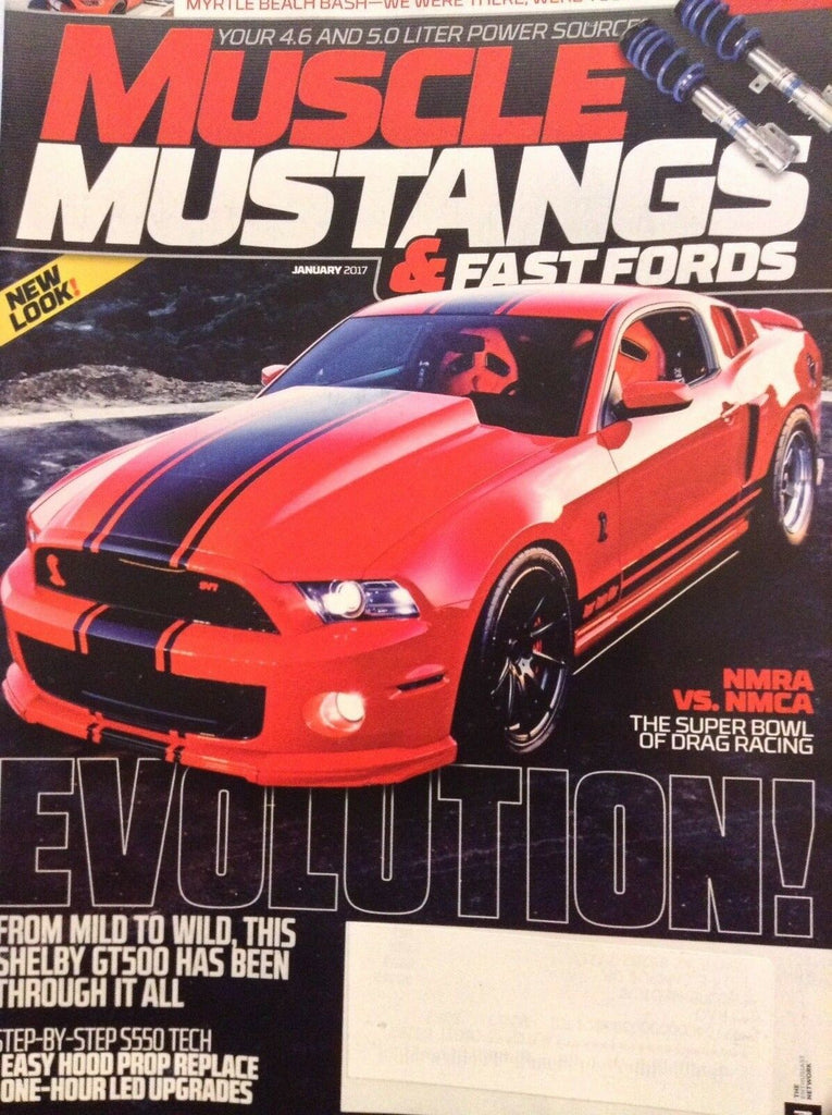 Muscle Mustangs & Fast Fords Magazine NMRA Vs NMCA January 2017 010918nonrh
