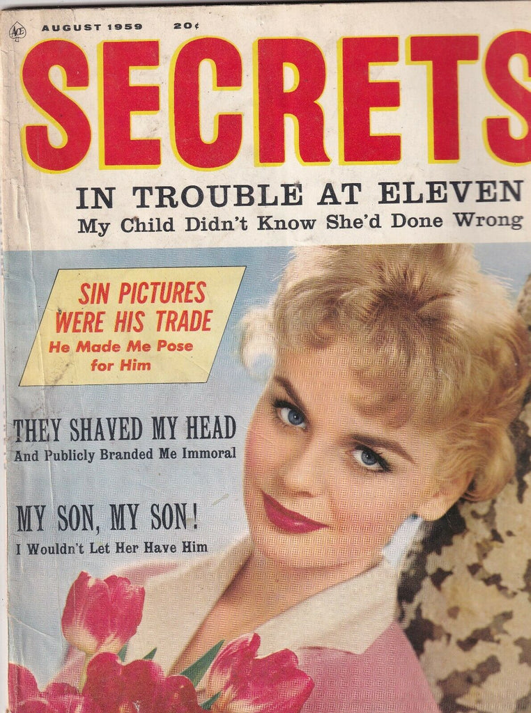 Secrets Mag Sin Picture Trade August 1959 070819nonr