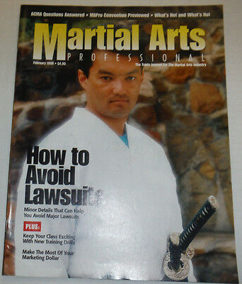 Martial Arts Magazine How To Avoid Lawsuits February 1998 121214R2