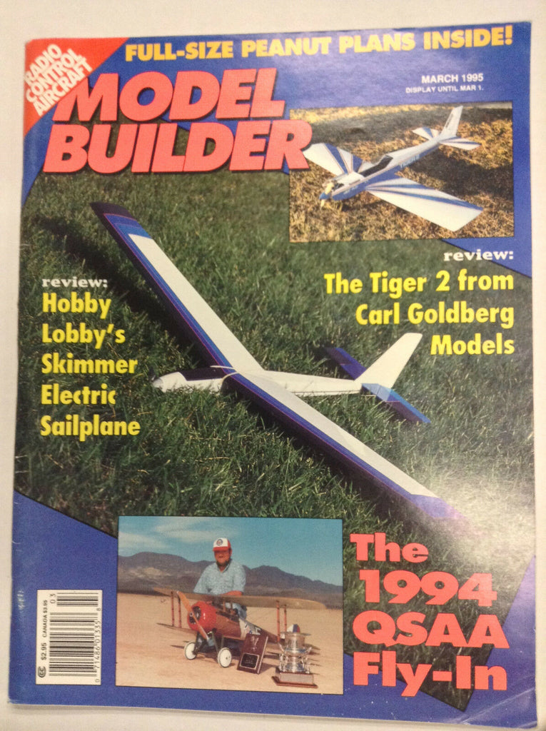 Model Builder Magazine Tiger 2 Carl Goldberg Models March 1995 040917nonrh