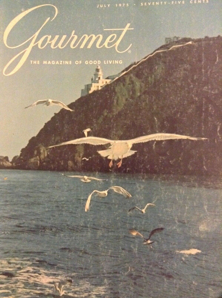 Gourmet Food Magazine Porcelain Of Limgoes July 1975 111218nonrh