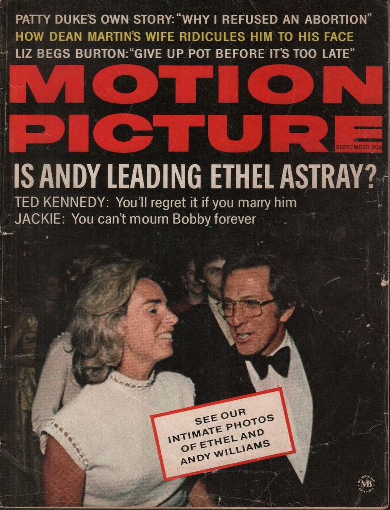Motion Picture September 1971 Ted Jackie Ethel Kennedy Dean Martin 062519AME