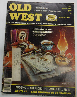 Old West Magazine Dodging Death Along Smoky Hill River Summer 1978 071615R2