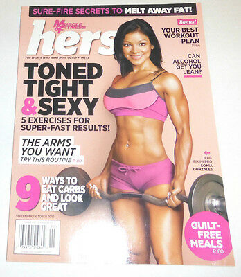 Muscle & Fitness Hers Magazine Sonia Gonzales September/October 2010 080914R